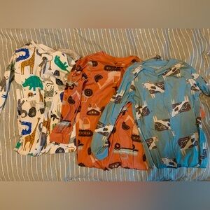 3 5t boys footy pjs